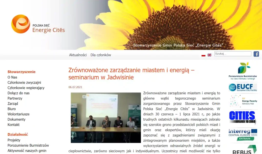 Publikacja Polska Sieć Energie Cites